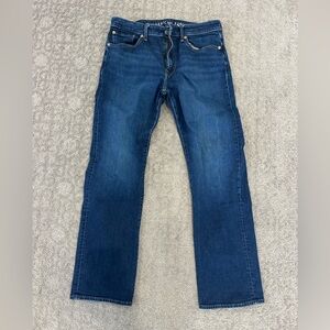 Men’s 33 x 32 American Eagle air flex plus original boot cut jeans